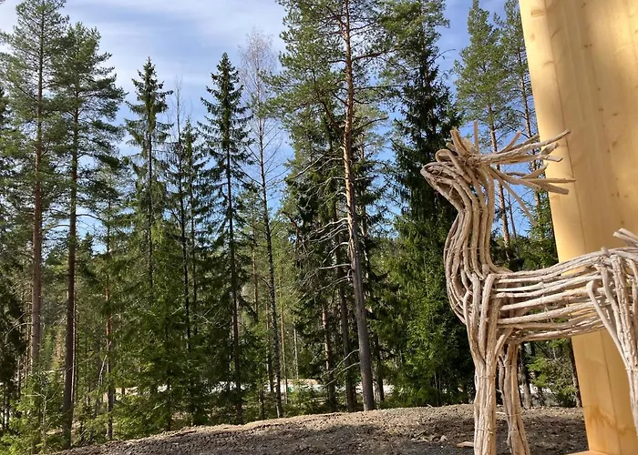 Havu Laajavuori - Luksushuvila Keskellae Suomalaista Metsaeae, Villa